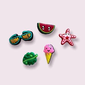 Summer Croc Charm Bundle